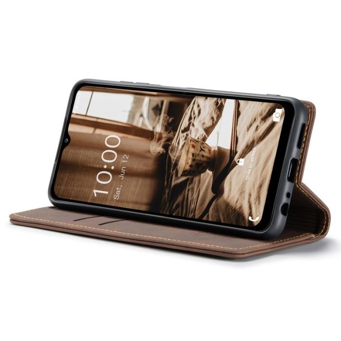 Caseme - CASEME 013 Series Fodral för Samsung Galaxy A14 5G - Coffee