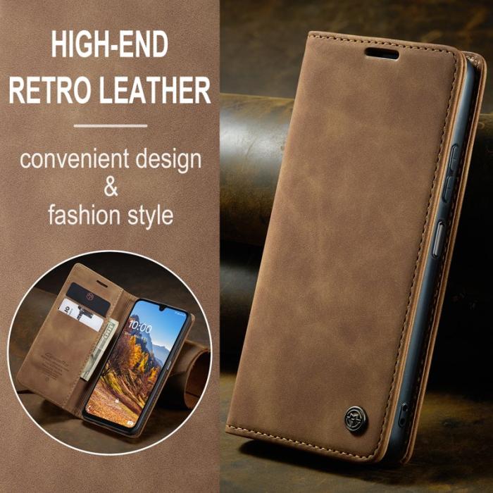 Caseme - CASEME 013 Series Fodral för Samsung Galaxy A26 5G - Brun