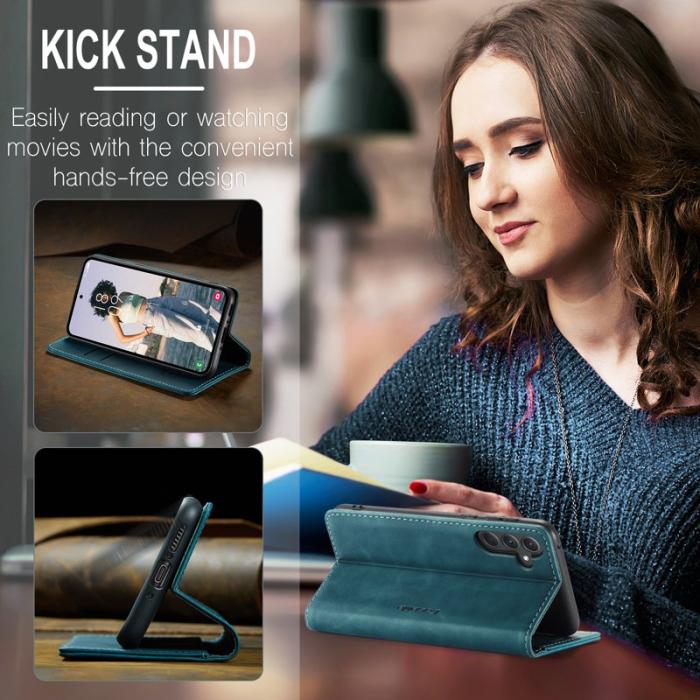 Caseme - CASEME 013 Series Fodral för Samsung Galaxy A36 5G - Blå