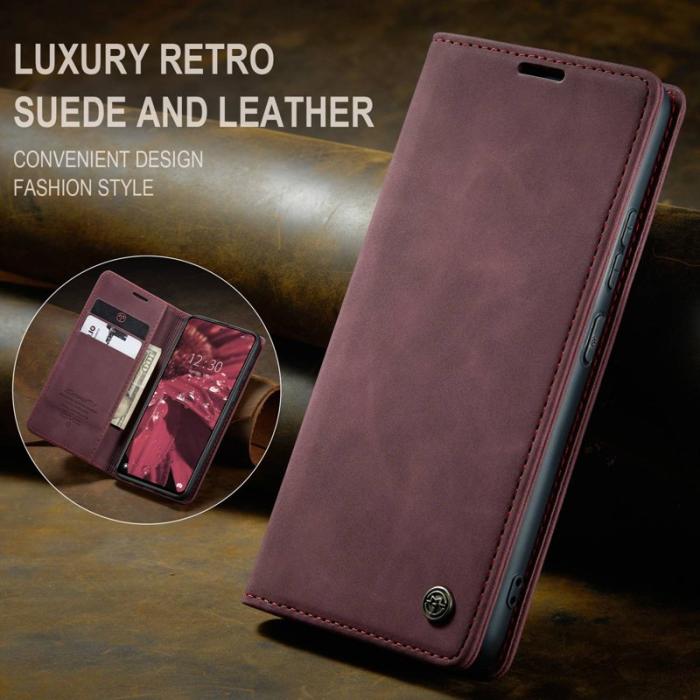 Caseme - CASEME 013 Series Fodral för Xiaomi 12 5G - Vinröd