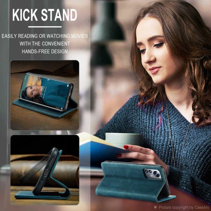 Caseme - CASEME 013 Series Fodral för Xiaomi 12 Pro 5G - Blå