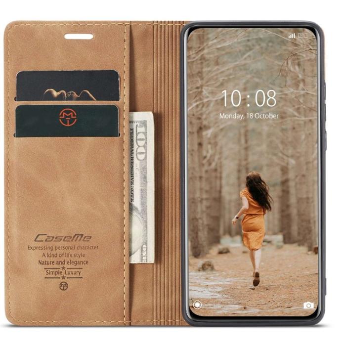 Caseme - CASEME 013 Series Fodral för Xiaomi 12 Pro 5G - Brun
