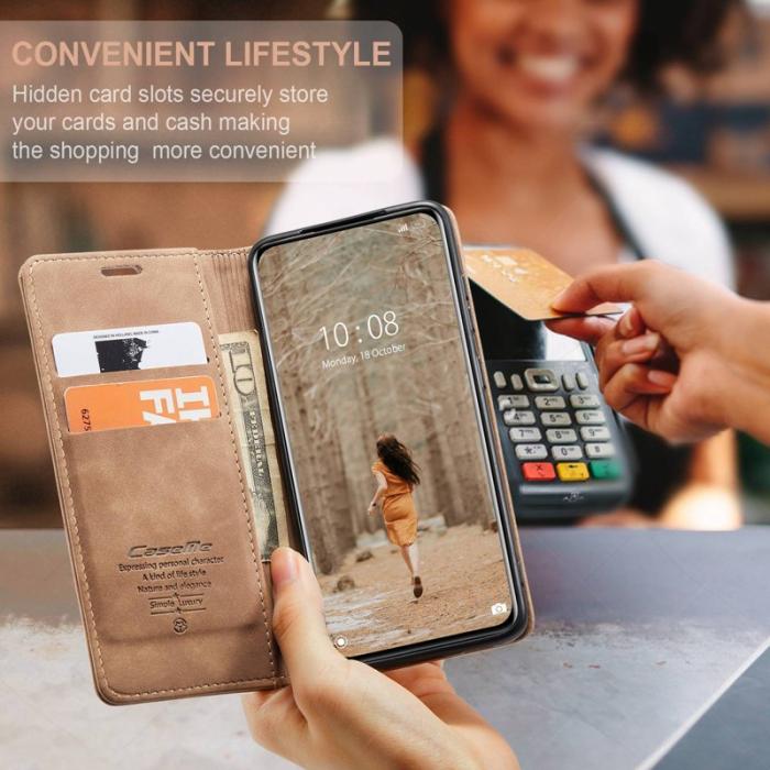 Caseme - CASEME 013 Series Fodral för Xiaomi 12 Pro 5G - Brun