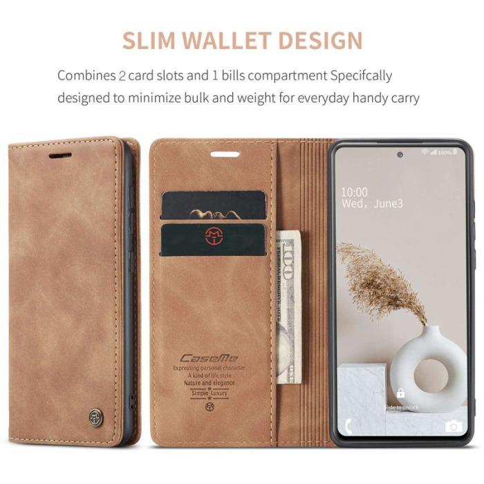 Caseme - CASEME 013 Series Fodral Samsung Galaxy S20 FE 4G/5G Brun