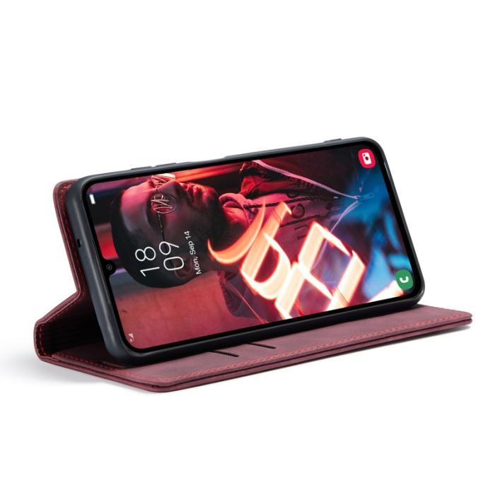 Caseme - CASEME 013 Series Fodral till Samsung Galaxy A16 5G - Röd