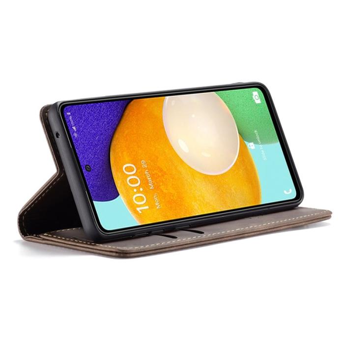 Caseme - CASEME 013 Series Fodral till Samsung Galaxy A53 5G - Kaffe