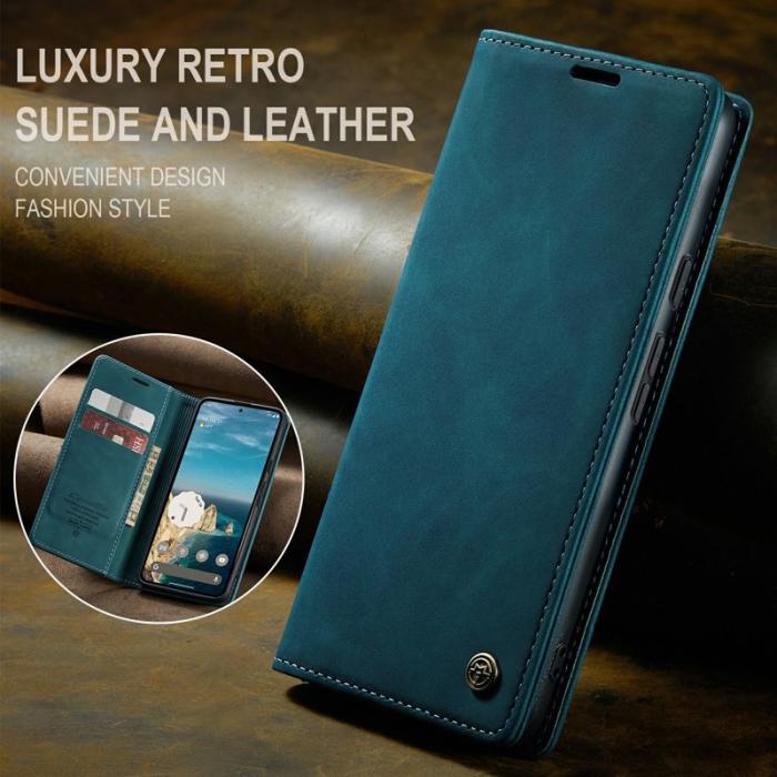 Caseme - CASEME 013 Series Google Pixel 10 Pro Fodral Läder Blå