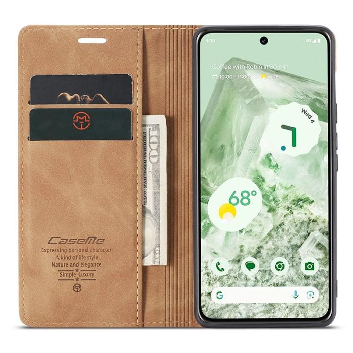 Caseme - CASEME 013 Series Google Pixel 8a Skal Magnetiskt Brun