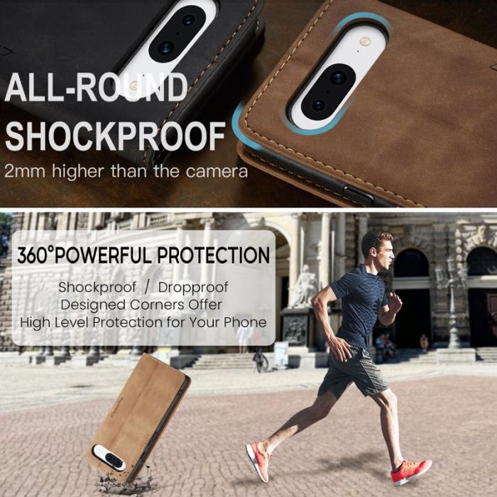 Caseme - CASEME 013 Series Google Pixel 8a Skal Magnetiskt Brun