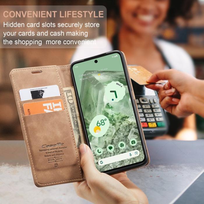 Caseme - CASEME 013 Series Google Pixel 8a Skal Magnetiskt Brun