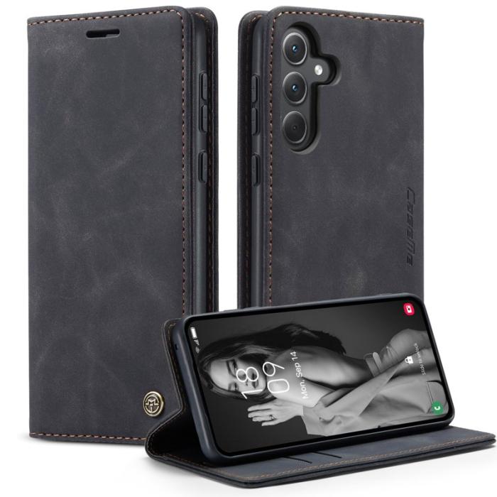 Caseme - CASEME 013 Series Samsung Galaxy A35 5G Skal Magnetisk Svart
