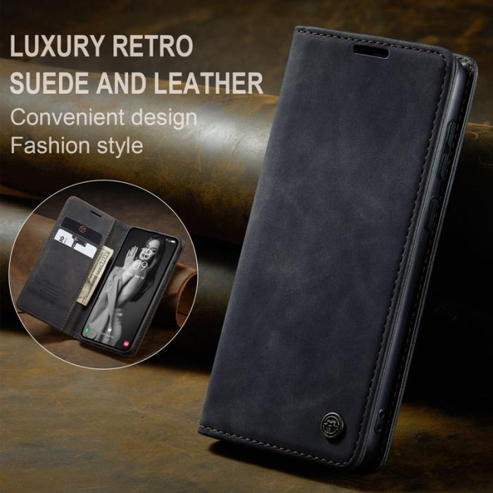 Caseme - CASEME 013 Series Samsung Galaxy A35 5G Skal Magnetisk Svart