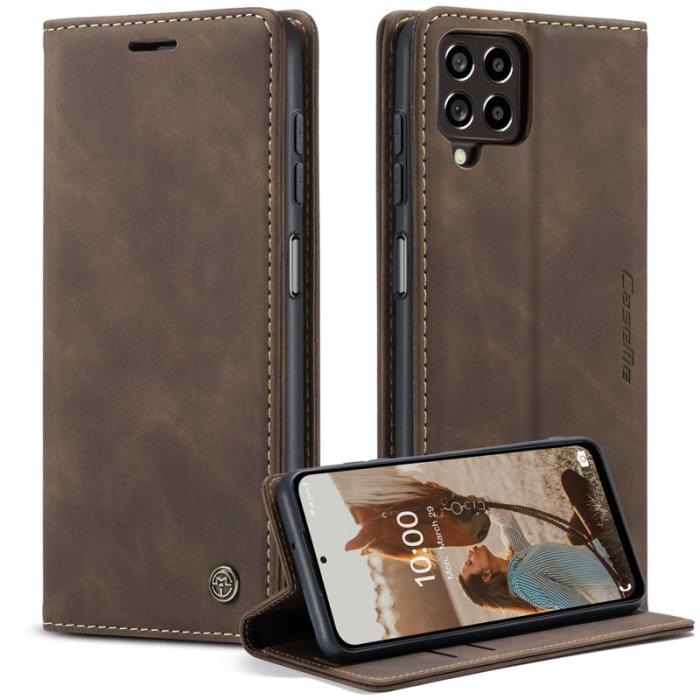 Caseme - CASEME 013 Series Samsung Galaxy M53 5G Fodral Kaffe