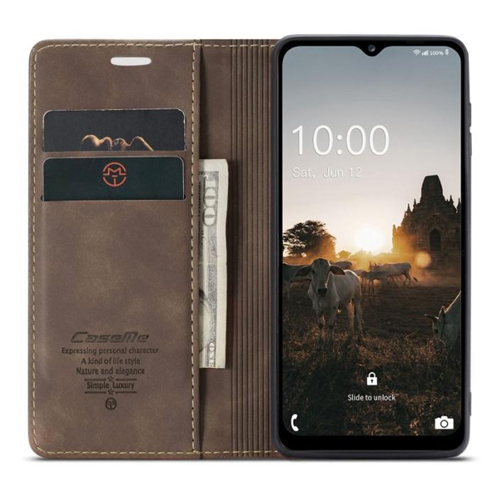 Caseme - CASEME 013 Series Samsung Galaxy M53 5G Fodral Kaffe