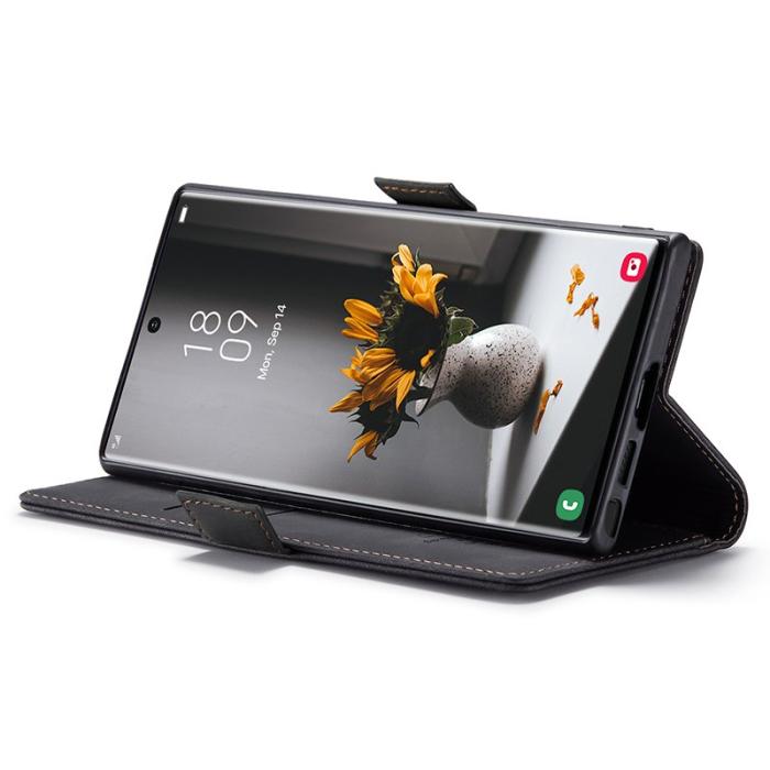 Caseme - CASEME 013 Series Samsung Galaxy S24 Ultra Skal - Svart