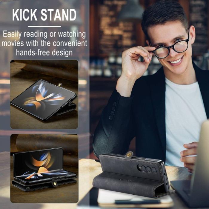 Caseme - CASEME 013 Series Samsung Galaxy Z Fold4 5G Fodral Svart