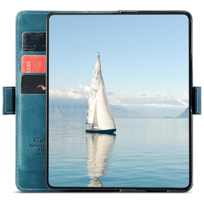Caseme - CASEME 013 Series Samsung Galaxy Z Fold6 Ställskydd Blå