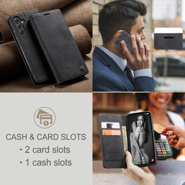 Caseme - CASEME 013 Series Skal för Samsung Galaxy A36 5G - Svart