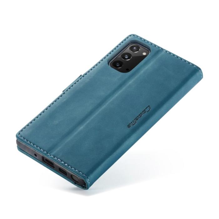 Caseme - CASEME 013 Series Wallet Case för Samsung Galaxy Note20 - Grön