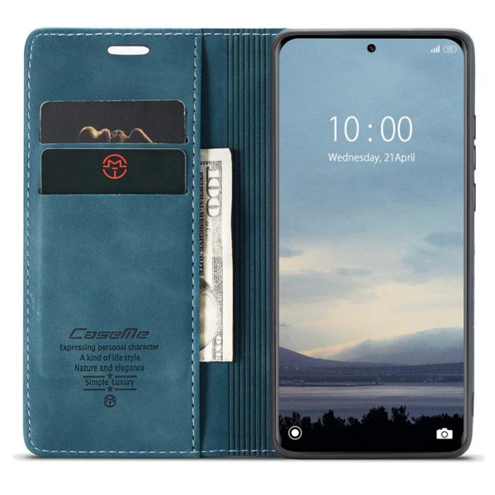Caseme - CASEME 013 Series Xiaomi 13 Pro 5G Plånboksfodral Blå