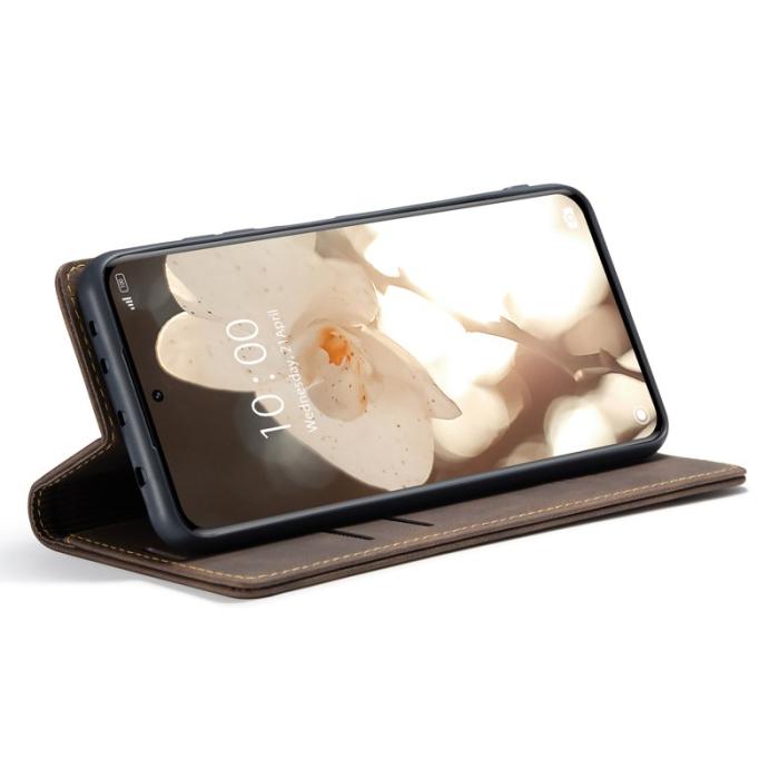 Caseme - CASEME 013 Series Xiaomi 13 Pro 5G Plånboksfodral Kaffe