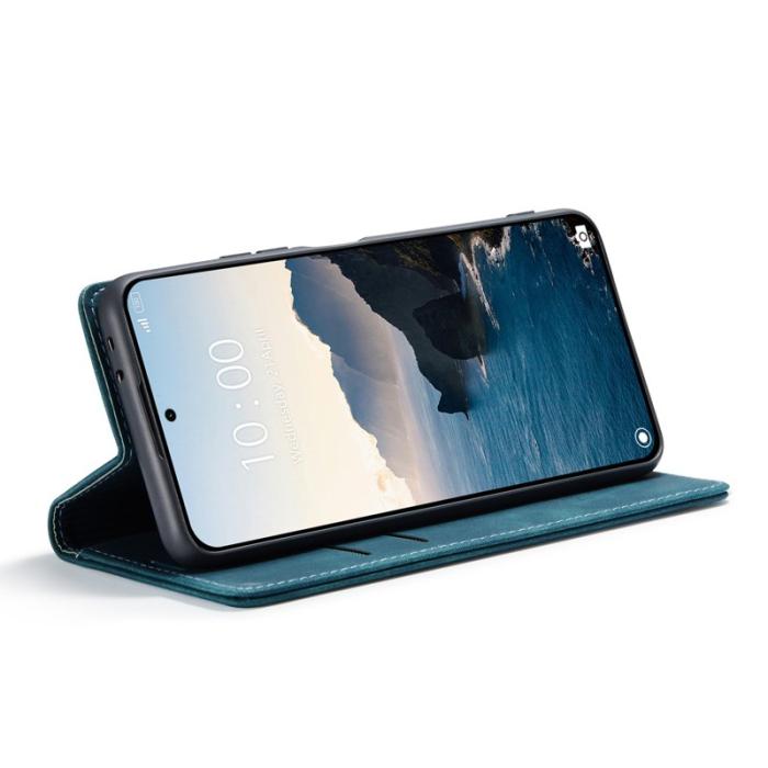 Caseme - CASEME 013 Series Xiaomi 14T Pro Skal med kortfack - Blå