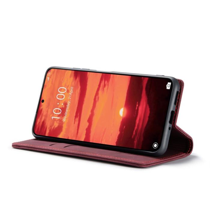 Caseme - CASEME 013 Series Xiaomi 14T Skal med kortfack Röd