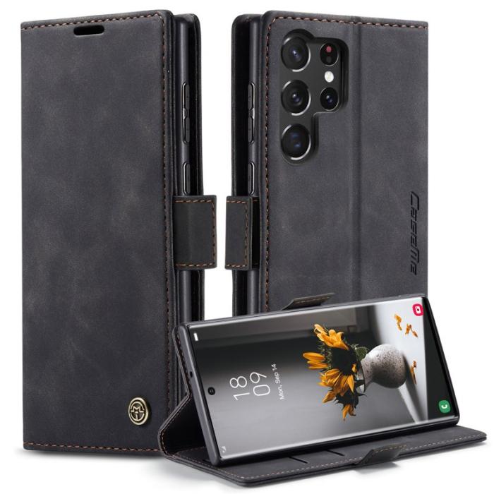 Caseme - CASEME 013 Skal för Samsung Galaxy S23 Ultra - Svart
