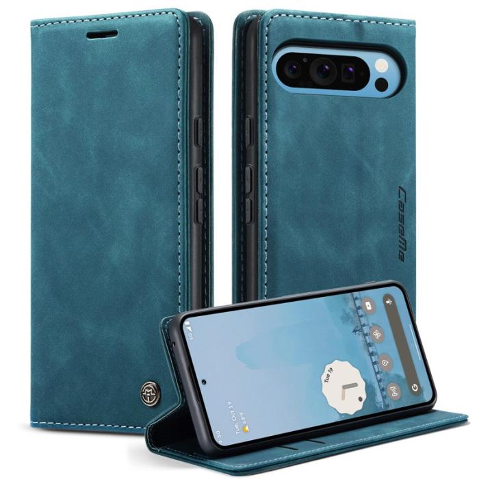 Caseme - CASEME 013 Wallet Case för Google Pixel 10 Pro XL - Blå