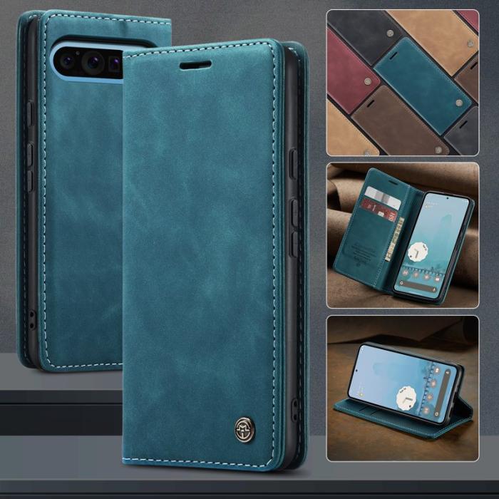 Caseme - CASEME 013 Wallet Case för Google Pixel 10 Pro XL - Blå
