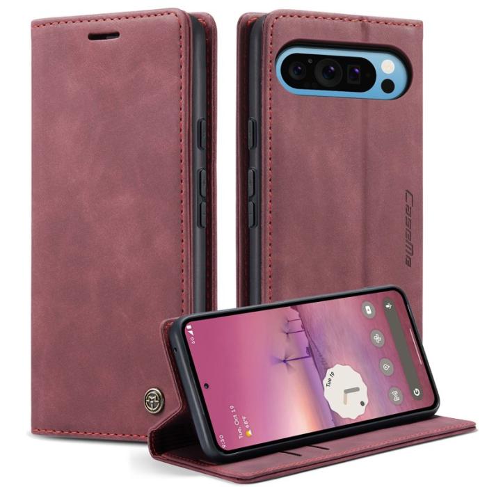 Caseme - CASEME 013 Wallet Case för Google Pixel 10 Pro XL - Röd