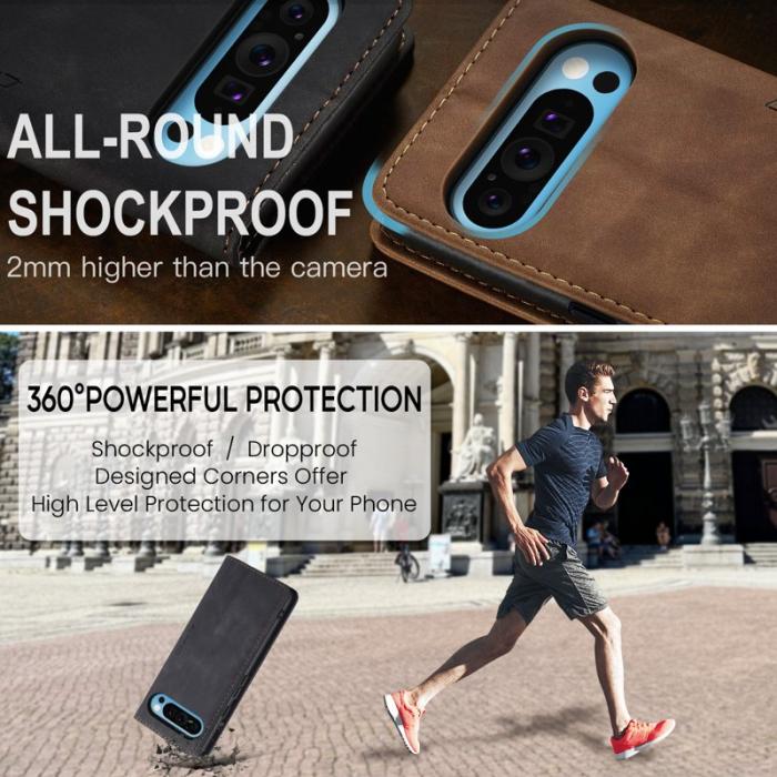 Caseme - CASEME 013 Wallet Case för Google Pixel 10 Pro XL - Svart