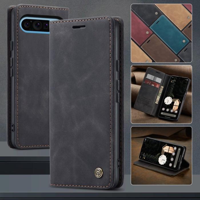 Caseme - CASEME 013 Wallet Case för Google Pixel 10 Pro XL - Svart
