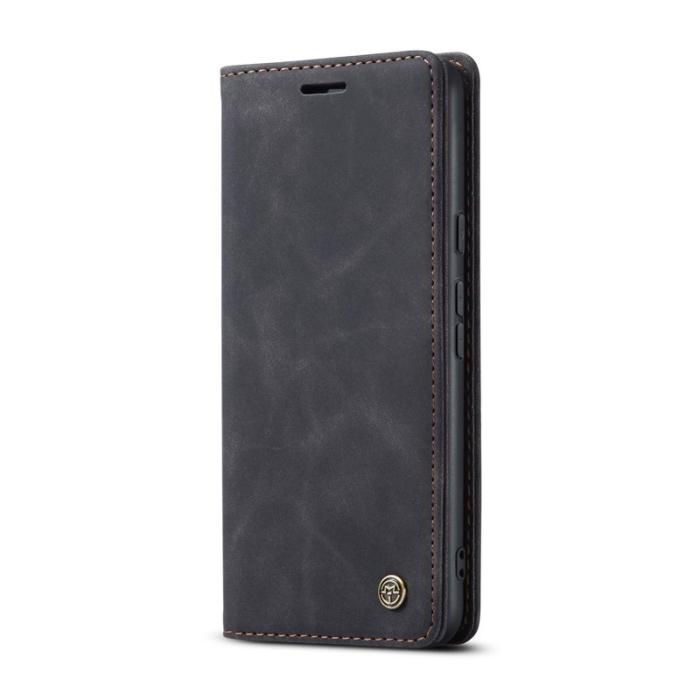 Caseme - CASEME 013 Wallet Case för Google Pixel 9a - PU Läder - Svart