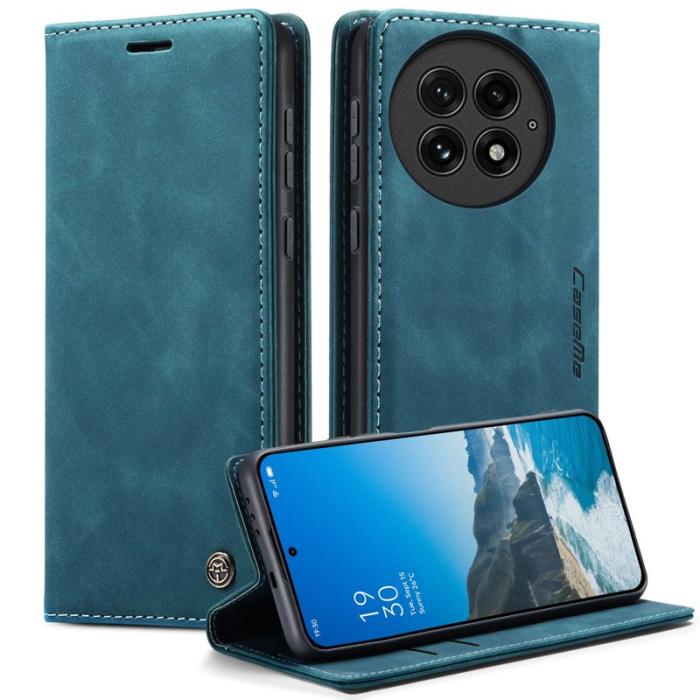 Caseme - CASEME 013 Wallet Case för OnePlus 13 i PU-läder - Blå