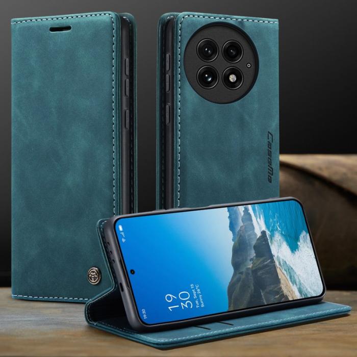 Caseme - CASEME 013 Wallet Case för OnePlus 13 i PU-läder - Blå