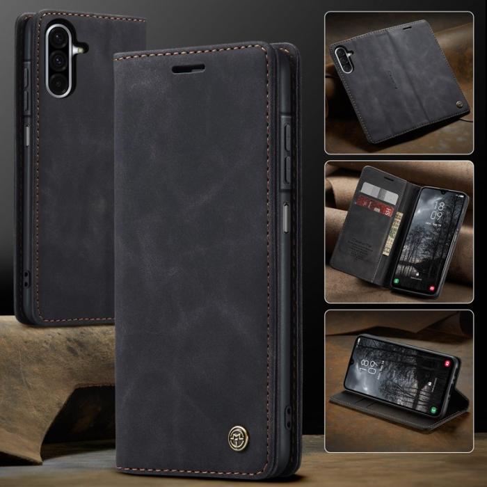 Caseme - CASEME 013 Plånboksfodral för Samsung Galaxy A17 5G/4G - Svart