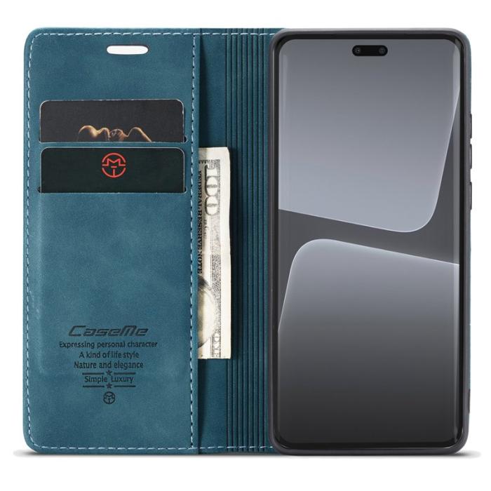 Caseme - CASEME 013 Wallet Case för Xiaomi 13 Lite 5G - Blå