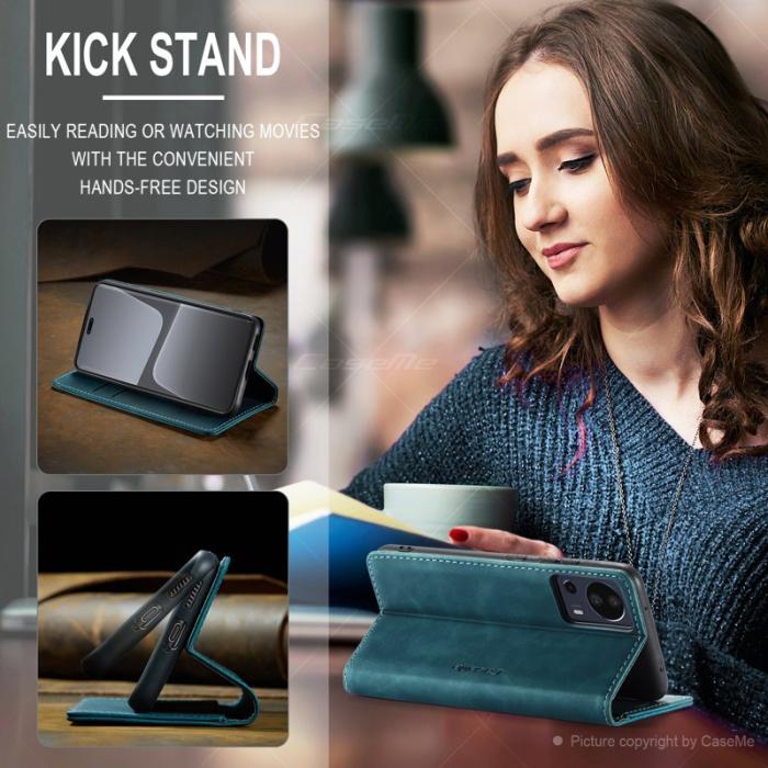 Caseme - CASEME 013 Wallet Case för Xiaomi 13 Lite 5G - Blå