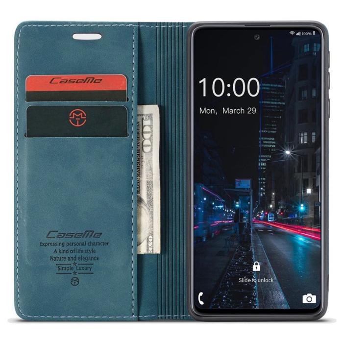Caseme - CASEME 013 Wallet Skal för Samsung Galaxy A33 5G - Grön
