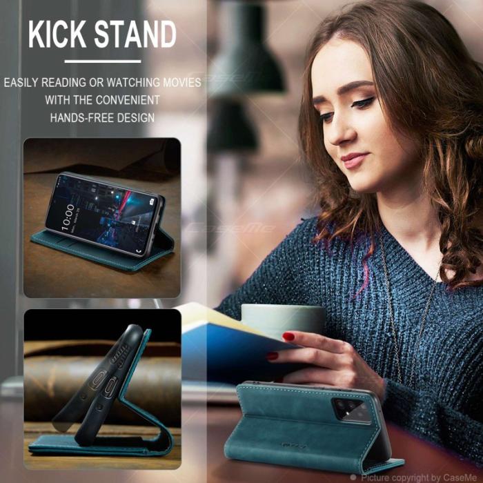 Caseme - CASEME 013 Wallet Skal för Samsung Galaxy A33 5G - Grön