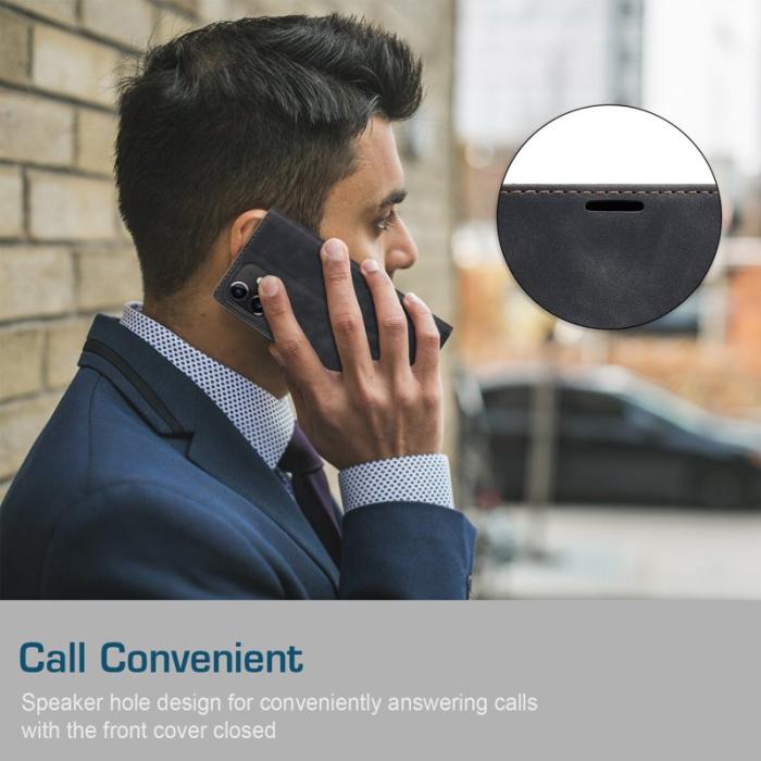 Caseme - CASEME 013 Wallet Stand Skal för iPhone 12 mini - Svart