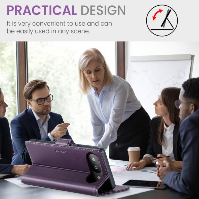 Caseme - CASEME 023 Google Pixel 9a Skal RFID Blocker Lila