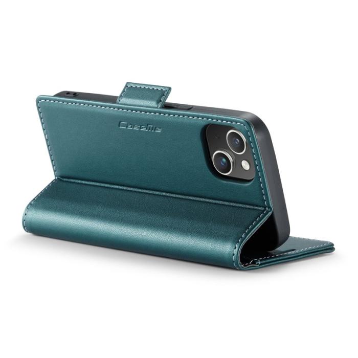 Caseme - CASEME 023 iPhone 13 mini Fodral RFID Läder Grön