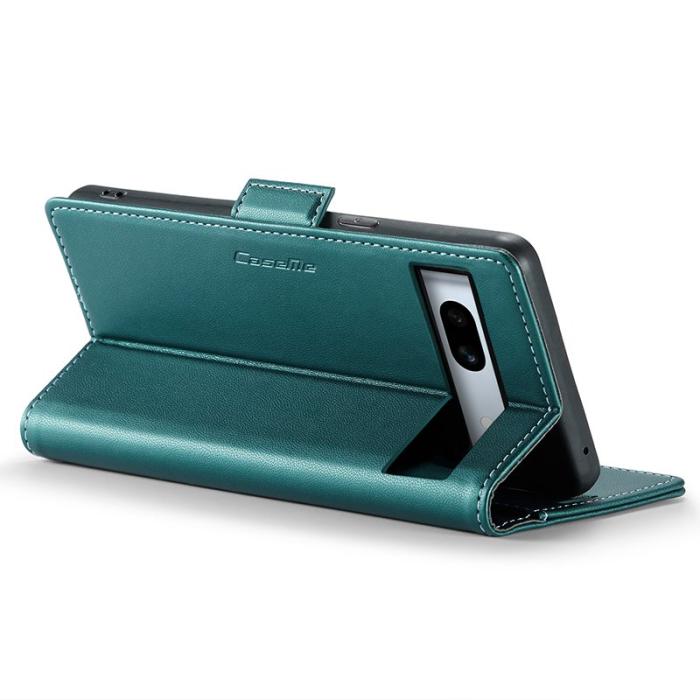 Caseme - CASEME 023 Läderfodral för Google Pixel 7a - Grön