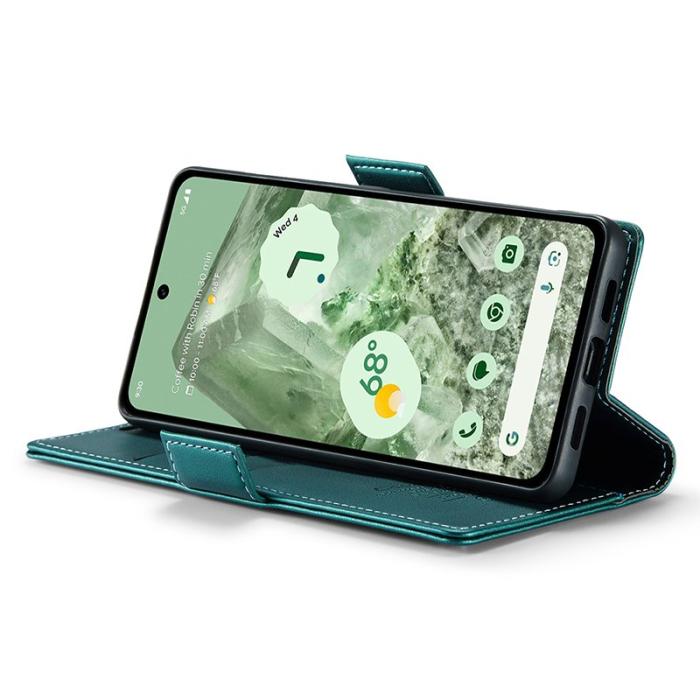 Caseme - CASEME 023 Läderfodral för Google Pixel 8a - Grön