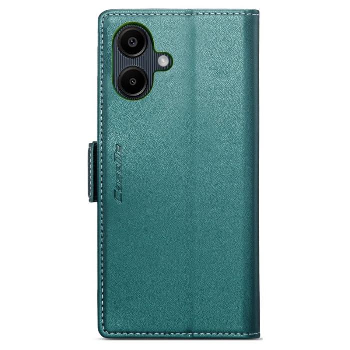 Caseme - CASEME 023 Läderfodral för Samsung Galaxy A06 4G - Grön