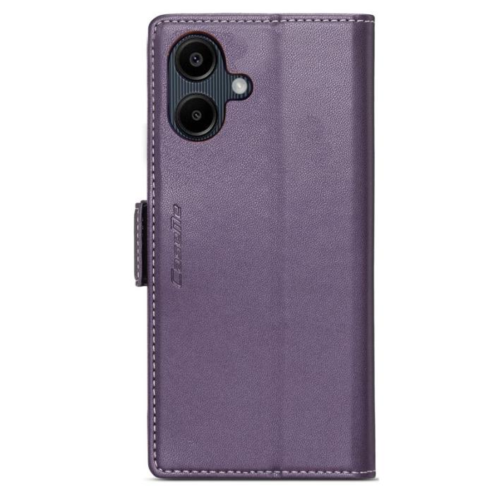 Caseme - CASEME 023 Läderfodral för Samsung Galaxy A06 4G - Lila