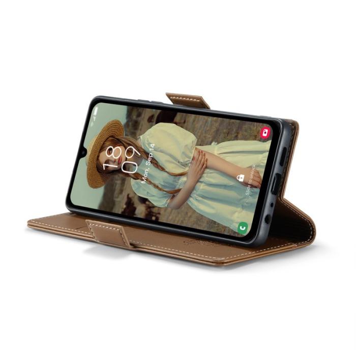Caseme - CASEME 023 Läderfodral för Samsung Galaxy A16 5G/4G - Brun