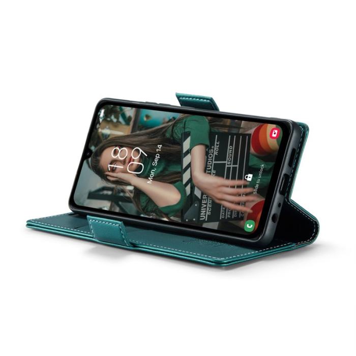 Caseme - CASEME 023 Läderfodral för Samsung Galaxy A16 5G - Grön